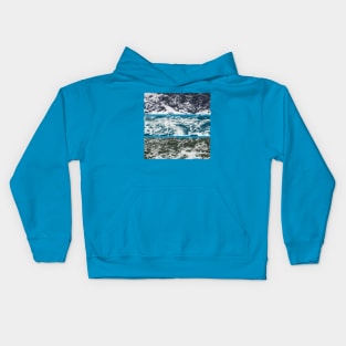 Saltwater triptych var II Kids Hoodie